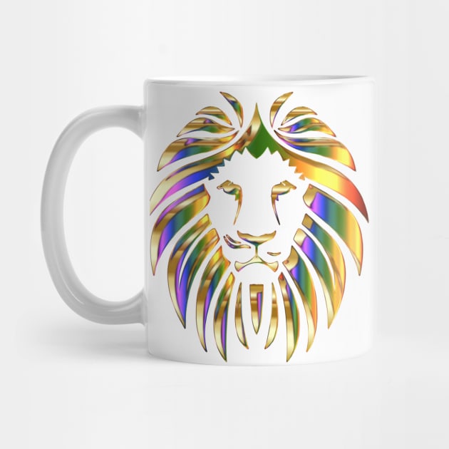 Golden Rainbow Lion Mane by designsbycreation